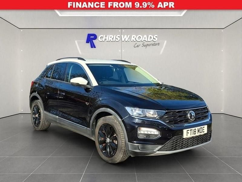 Usado VW T-Roc Design 115 HP (84 kW) 2018 Preto SUV