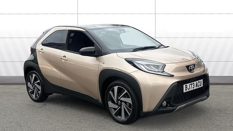 Beige Used 2023 Toyota Aygo Hatchback | £13,932 (Fair price) - Image 1/4