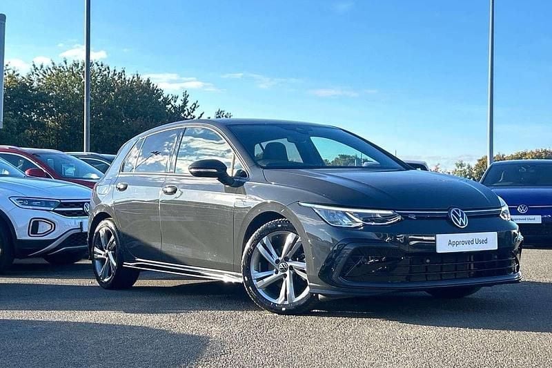 Grey Used 2023 VW Golf VIII R-line Hatchback | £21,395 (Fair price) - Image 1/4