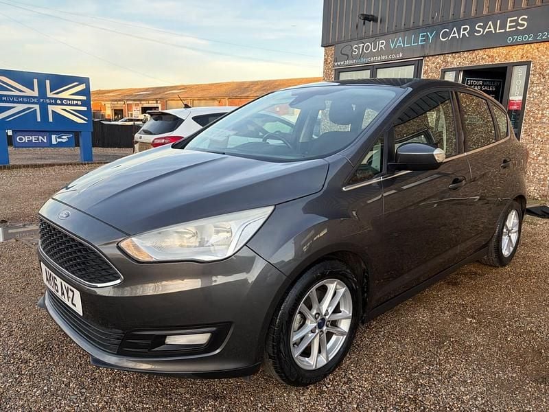Used Ford C-MAX Zetec 120 HP (88 kW) 2016 Grey MPV