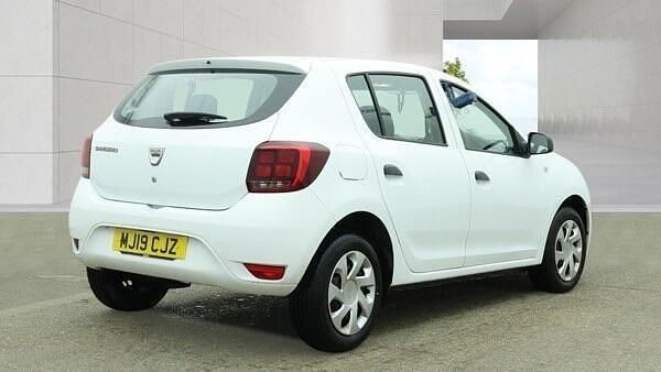 Used Dacia Sandero Essentiel 2019 White Hatchback