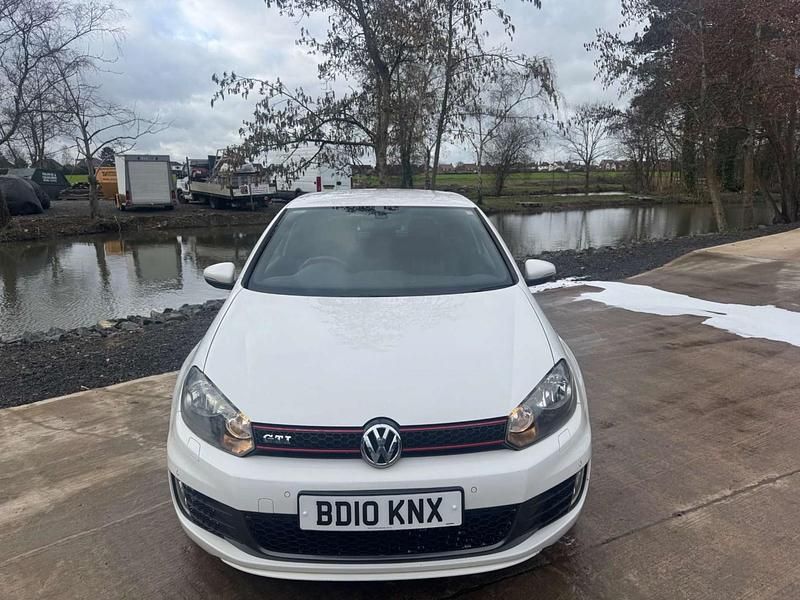 Used VW Golf VI GTI 2010 White Hatchback