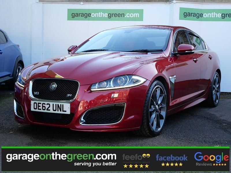 Italian racing red Used 2013 Jaguar XFR Supercharged Sedan | £19,995 - Image 1/4