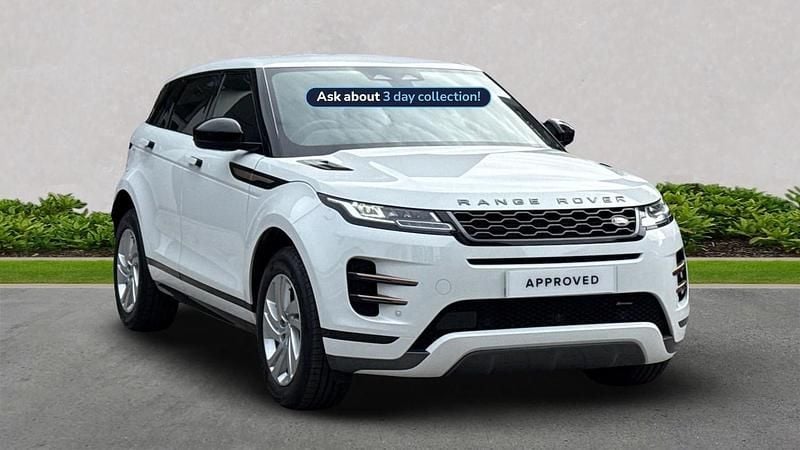 White Used 2022 Land Rover Range Rover evoque R-Dynamic Estate | £21,870 (Good price) - Image 1/4