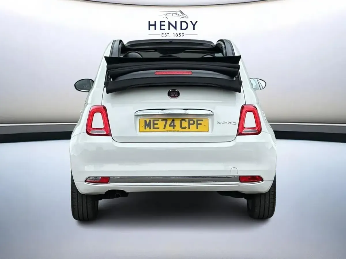 Used Fiat 500C S 70 HP (51 kW) 2025 White Cabriolet