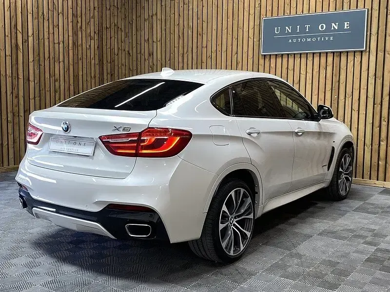 Used BMW X6 M Sport 2018 Mineral white SUV