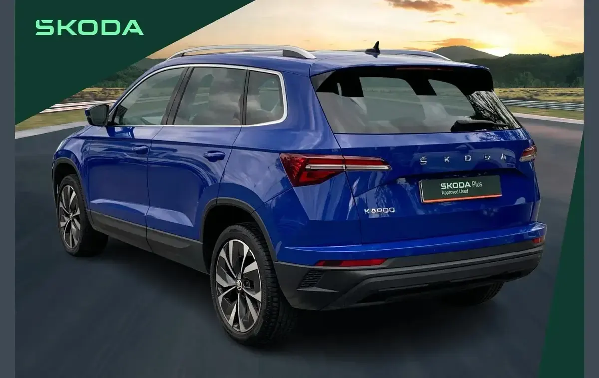 Used Skoda Karoq SE L 150 HP (110 kW) 2023 Blue SUV