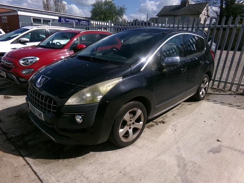 Used Peugeot 3008 112 HP (82 kW) 2009 Black Estate
