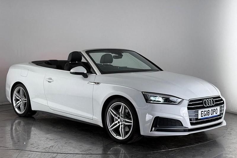 Used 2018 Audi A5 S-Line Cabriolet | £16,450 (Fair price) - Image 1/1