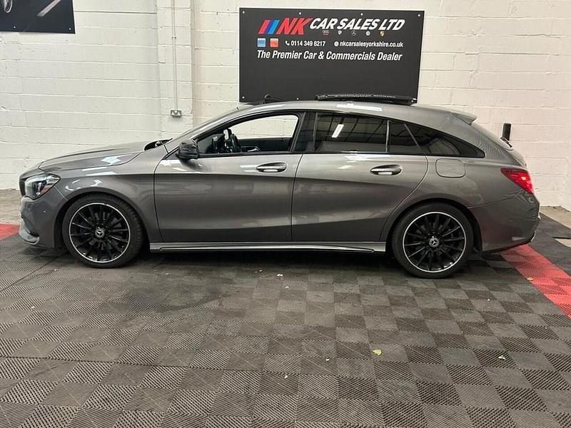 Used Mercedes CLA220 Shooting Brake AMG line 177 HP (130 kW) 2018 Grey Estate