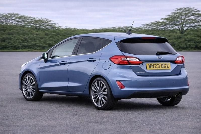Usado Ford Fiesta Titanium X 100 HP (73 kW) 2023 Azul Citadino