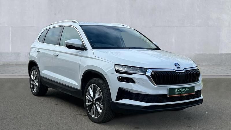 Used Skoda Karoq SE L 150 HP (110 kW) 2023 White SUV