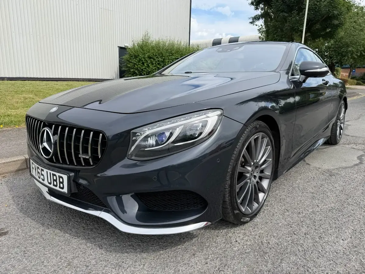 Used Mercedes S500 AMG Line Premium 2015 Blue Coupe