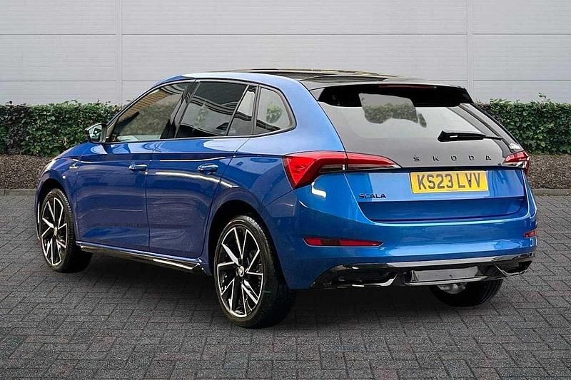 Used Skoda 110 R Monte Carlo 81 HP (59 kW) 2023 Race blue metallic Estate