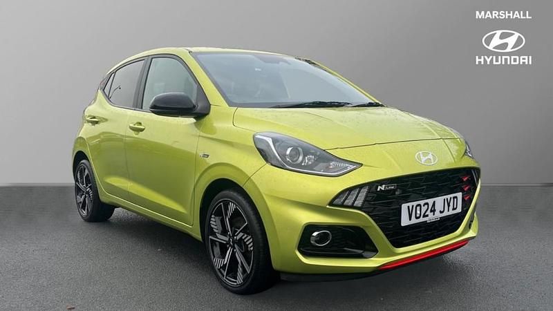 Used Hyundai i10 N Line 100 HP (73 kW) 2024 Lucid lime Hatchback
