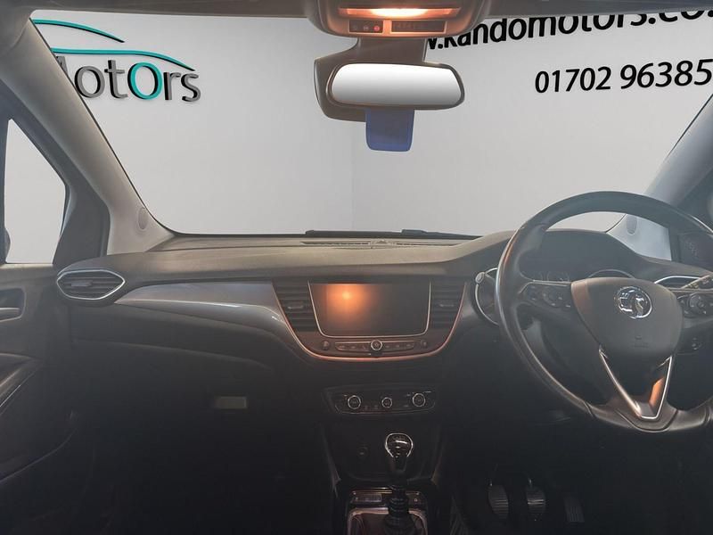 Used Vauxhall Crossland X Elite 130 HP (95 kW) 2017 Silver SUV