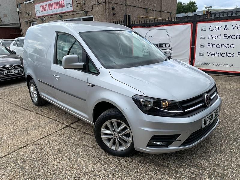 Silver Used 2018 VW Caddy Highline MPV | £12,500 (Expensive) - Image 1/4