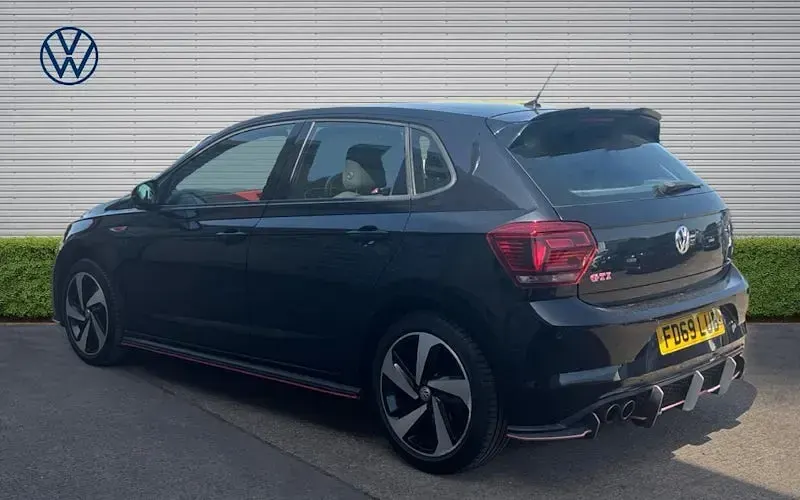 Used VW Polo GTI 200 HP (147 kW) 2019 Black Hatchback