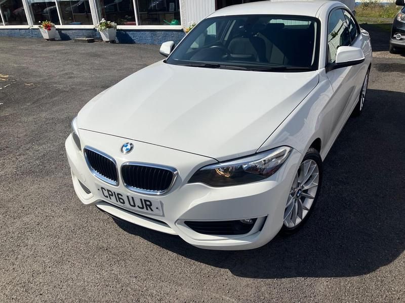 Used BMW 218 Impressive 2016 White Coupe