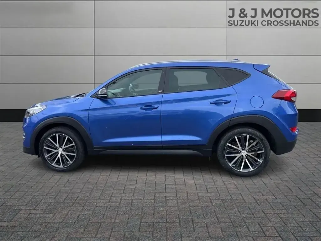 Used Hyundai Tucson GO! 177 HP (130 kW) 2018 Blue SUV