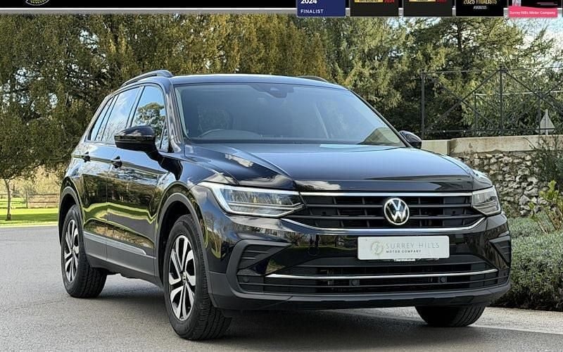 Used VW Tiguan Active 150 HP (110 kW) 2021 Black SUV