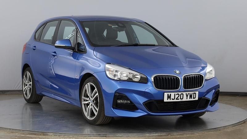 Blue Used 2020 BMW 218 Active Tourer M Sport MPV | £16,500 (Fair price) - Image 1/4
