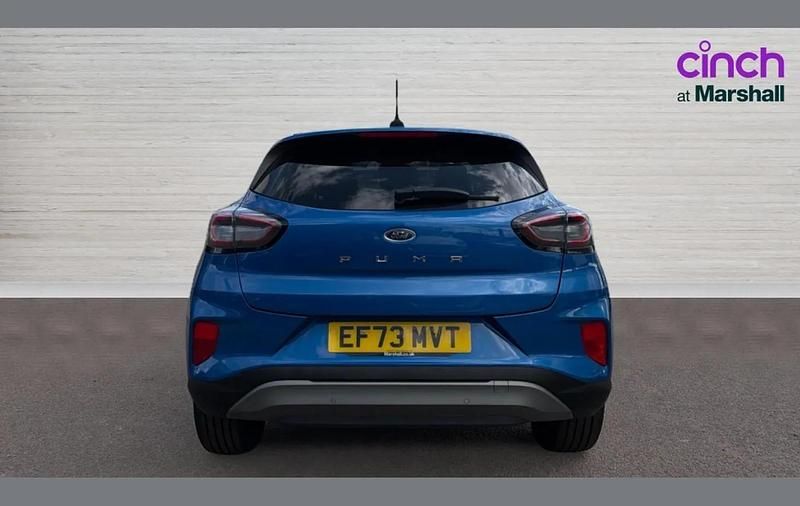 Used Ford Puma Titanium 123 HP (90 kW) 2023 Blue SUV