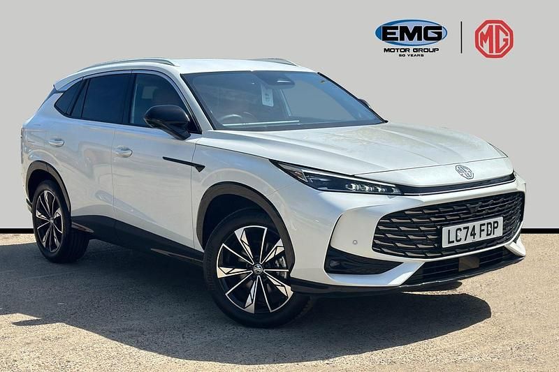 White Used 2024 MG HS Trophy SUV | £18,999 (Expensive) - Image 1/3