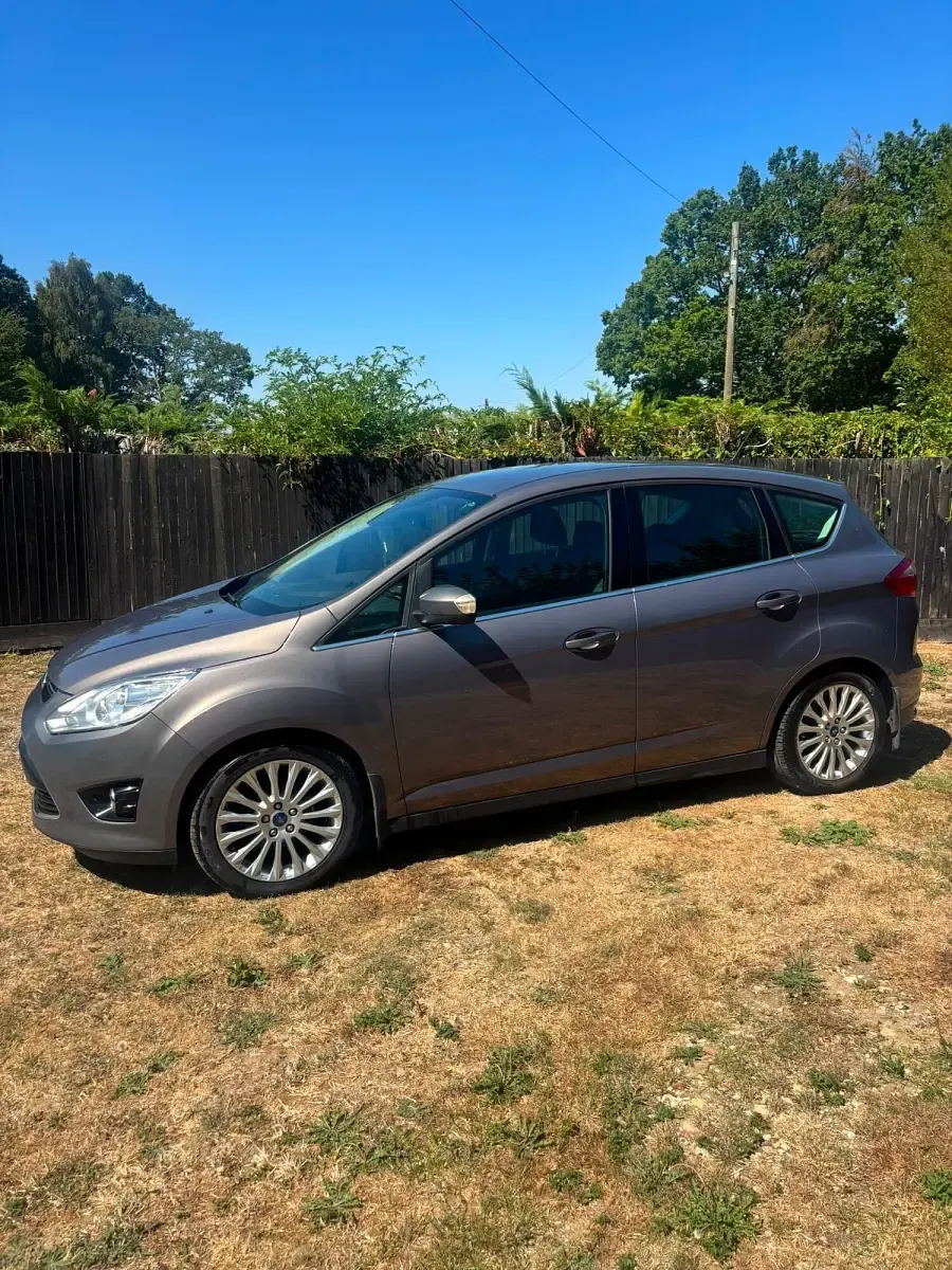 Used Ford C-MAX Titanium 125 HP (91 kW) 2014 Brown MPV