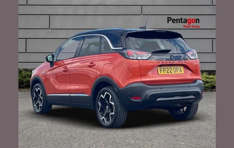 Used Vauxhall Crossland Ultimate 130 HP (95 kW) 2022 Orange SUV