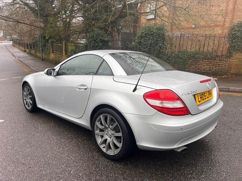 Used Mercedes SLK200 2005 Silver Cabriolet
