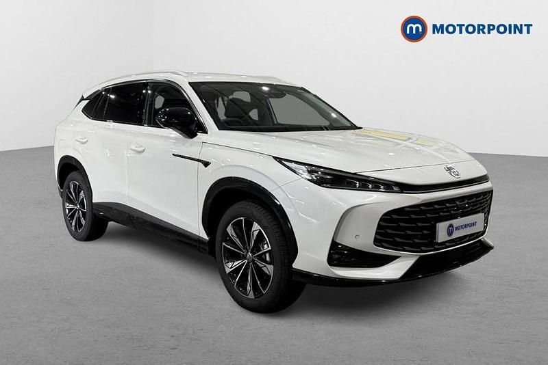White New 2025 MG HS Trophy SUV | £22,399 (Fair price) - Image 1/4