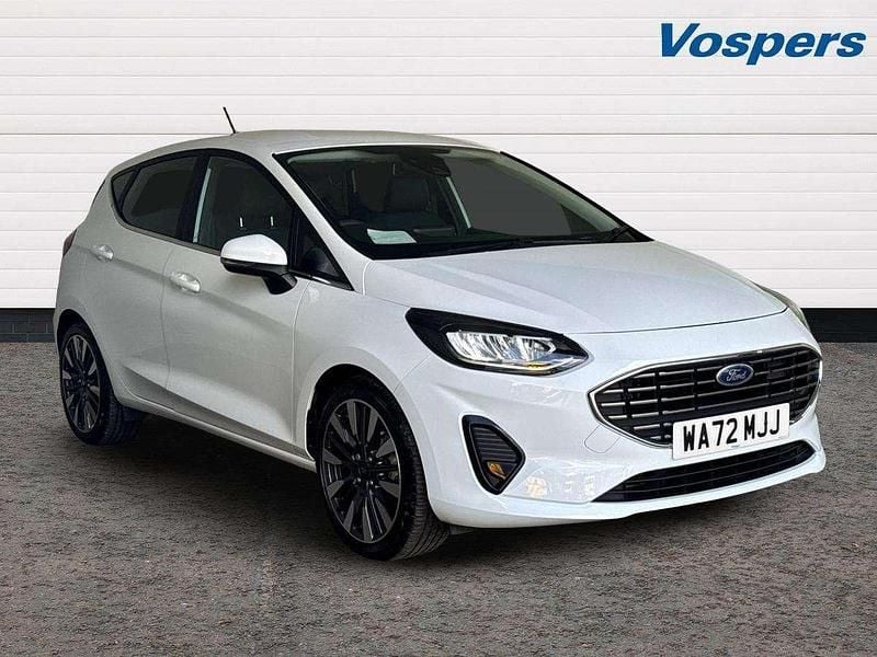 White Used 2022 Ford Fiesta Titanium X Hatchback | £13,745 (Fair price) - Image 1/3