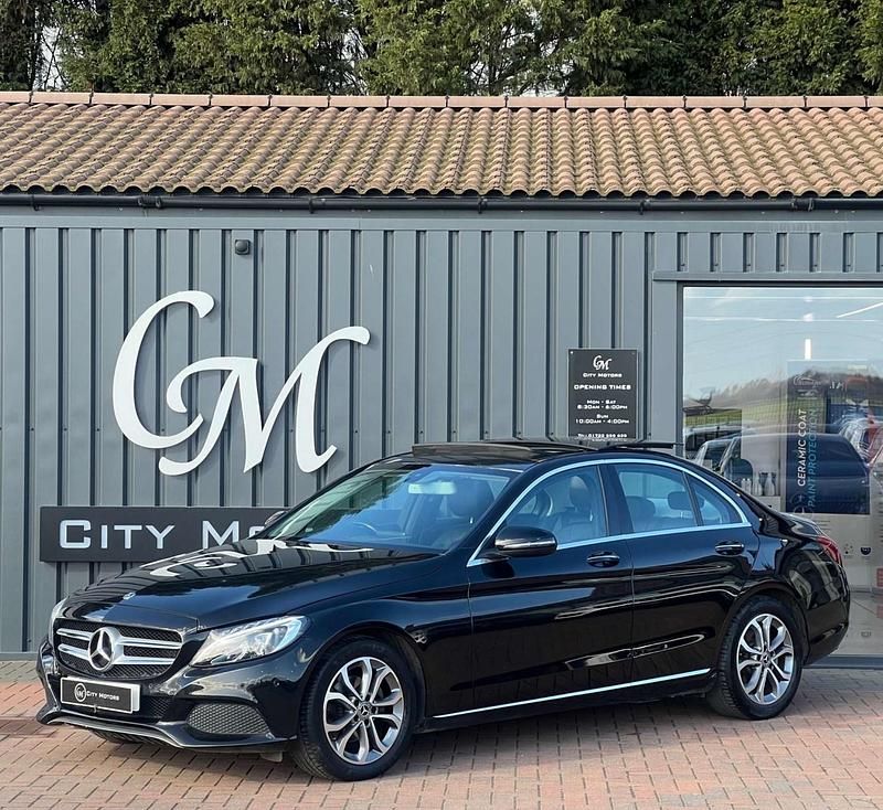 Used Mercedes C200 Premium 2018 Black Sedan