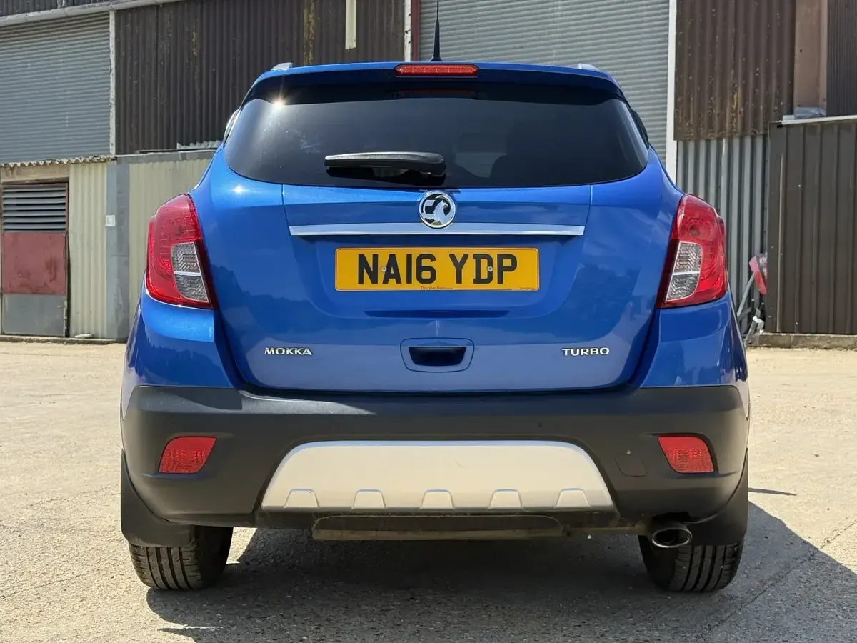Used Vauxhall Mokka 152 HP (111 kW) 2016 Blue SUV