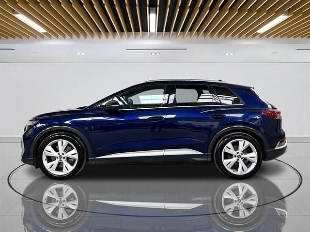 Used Audi Q4 e-tron S-Line 150 kW (204 HP) 2022 Blue SUV