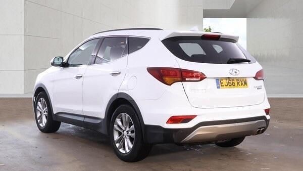 Used Hyundai Santa Fe Premium 2016 White SUV