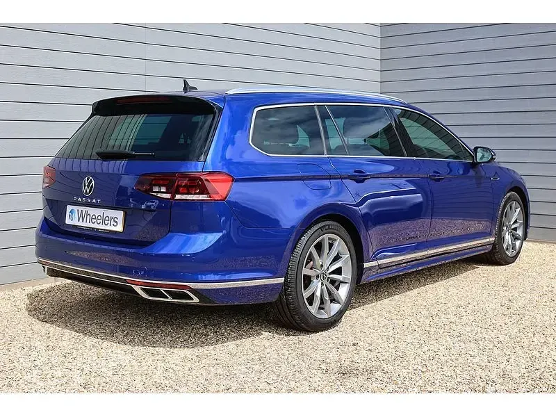 Used VW Passat R-line 2022 Blue Estate