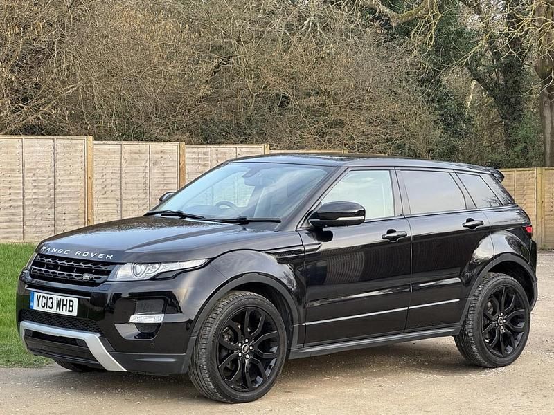 Used Land Rover Range Rover evoque Dynamic 190 HP (139 kW) 2013 Black SUV