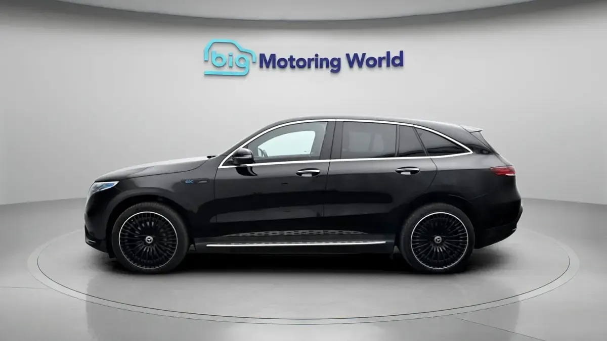 Used Mercedes EQC400 AMG line 300 kW (408 HP) 2022 Black SUV