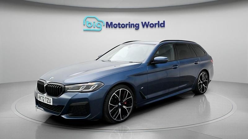 Used BMW 520 M Sport 190 HP (139 kW) 2022 Blue Estate