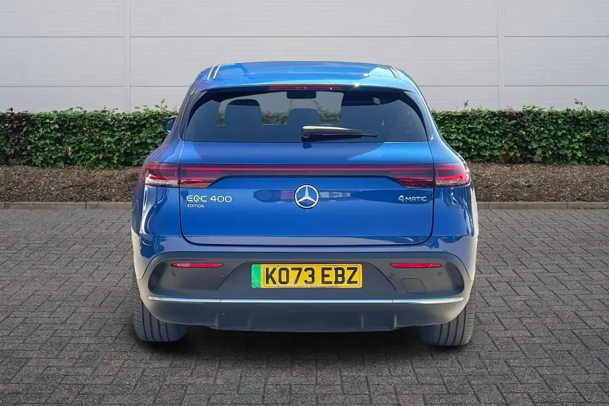 Used Mercedes EQC400 AMG line 300 kW (408 HP) 2023 Blue SUV