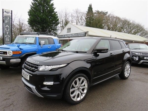 Black Used 2013 Land Rover Range Rover evoque Dynamic SUV | £12,995 (Fair price) - Image 1/1