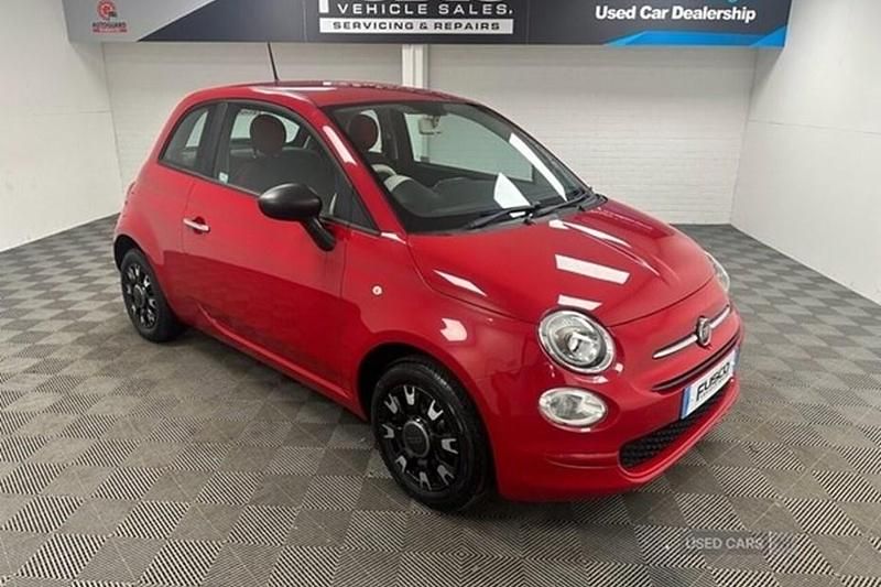 Red Used 2017 Fiat 500 Pop Hatchback | £5,795 (Fair price) - Image 1/1