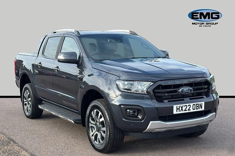 Grey Used 2022 Ford Ranger Wildtrack Pickup | £24,790 (Good price) - Image 1/3