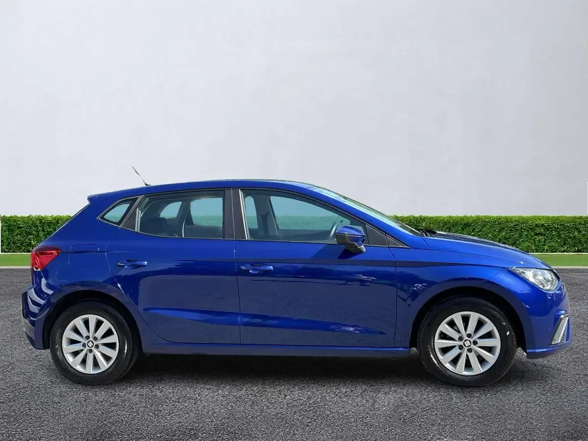 Used Seat Ibiza SE 75 HP (55 kW) 2018 Blue Hatchback