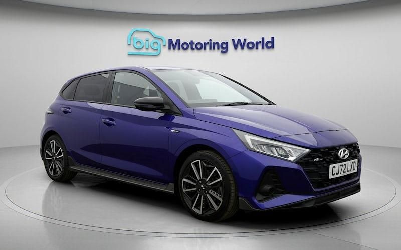 Used Hyundai i20 N Line 120 HP (88 kW) 2023 Blue Hatchback