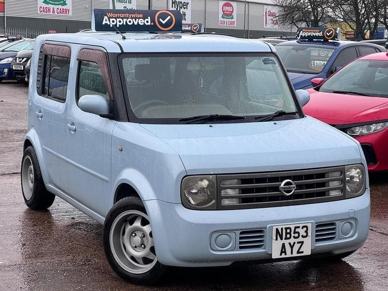 Used Nissan Cube 2021 Blue MPV