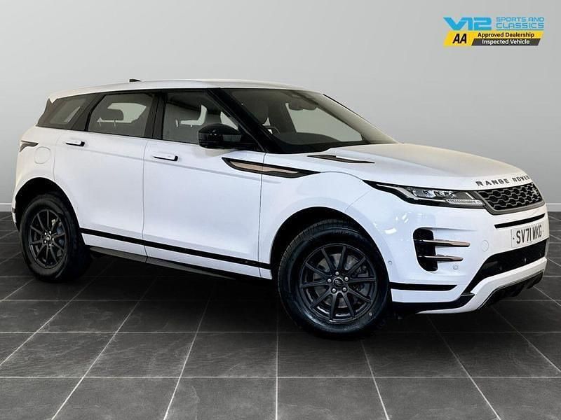 White Used 2021 Land Rover Range Rover evoque R-Dynamic Estate | £18,995 (Good price) - Image 1/2