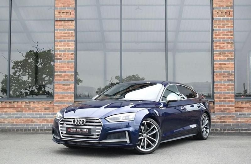Blue Used 2017 Audi S5 Sportback Comfort Hatchback | £24,750 (Fair price) - Image 1/4
